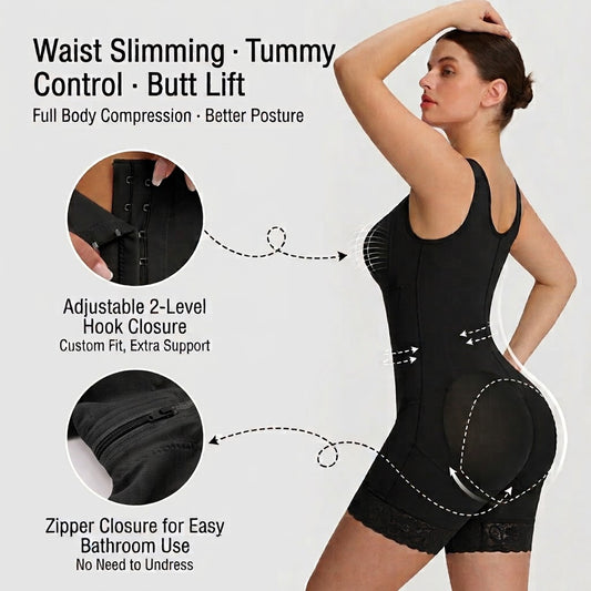 Orlivane Hourglass Core-Control Bodysuit