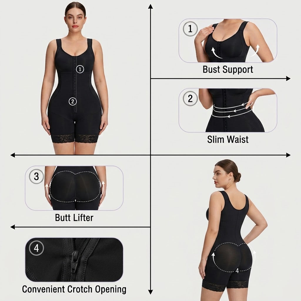 Orlivane Hourglass Core-Control Bodysuit