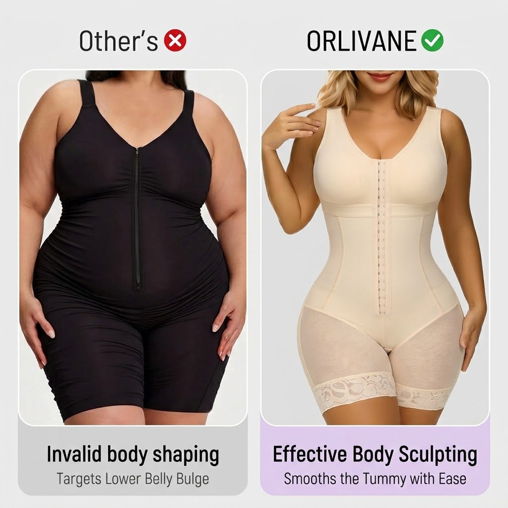 Orlivane Hourglass Core-Control Bodysuit
