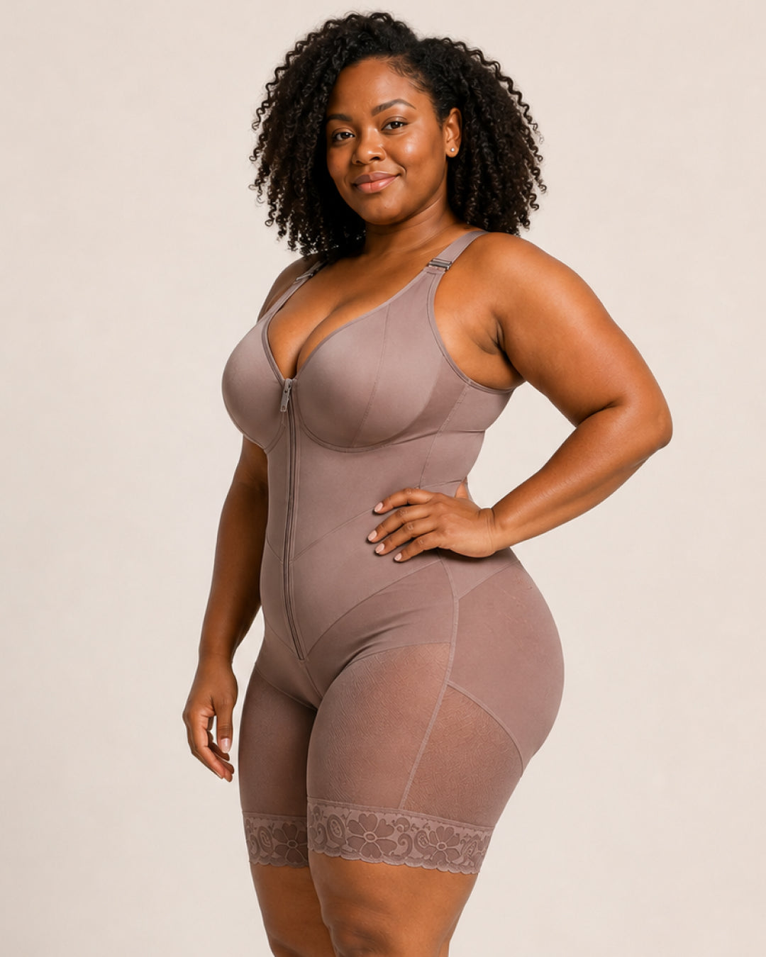 Orlivane Thigh Shaper Faja Bodysuit